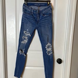 American Eagle jeans, next level stretch, size 8